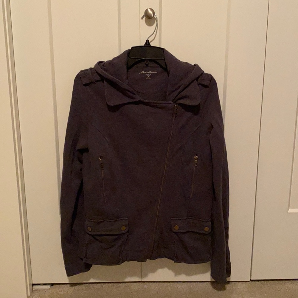 Eddie Bauer jacket with zipper detail